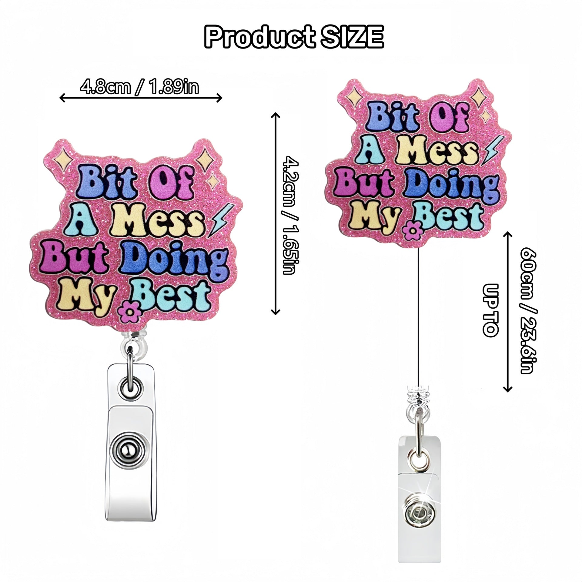 Wholesale Workplace Employees Badge Reels Keychains