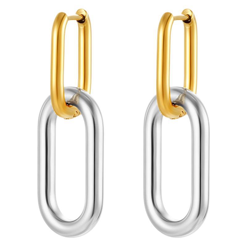 Wholesale  plating creative stainless steel earrings