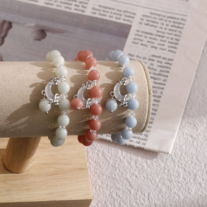 Wholesale Crystal Luminous Beaded Bracelet