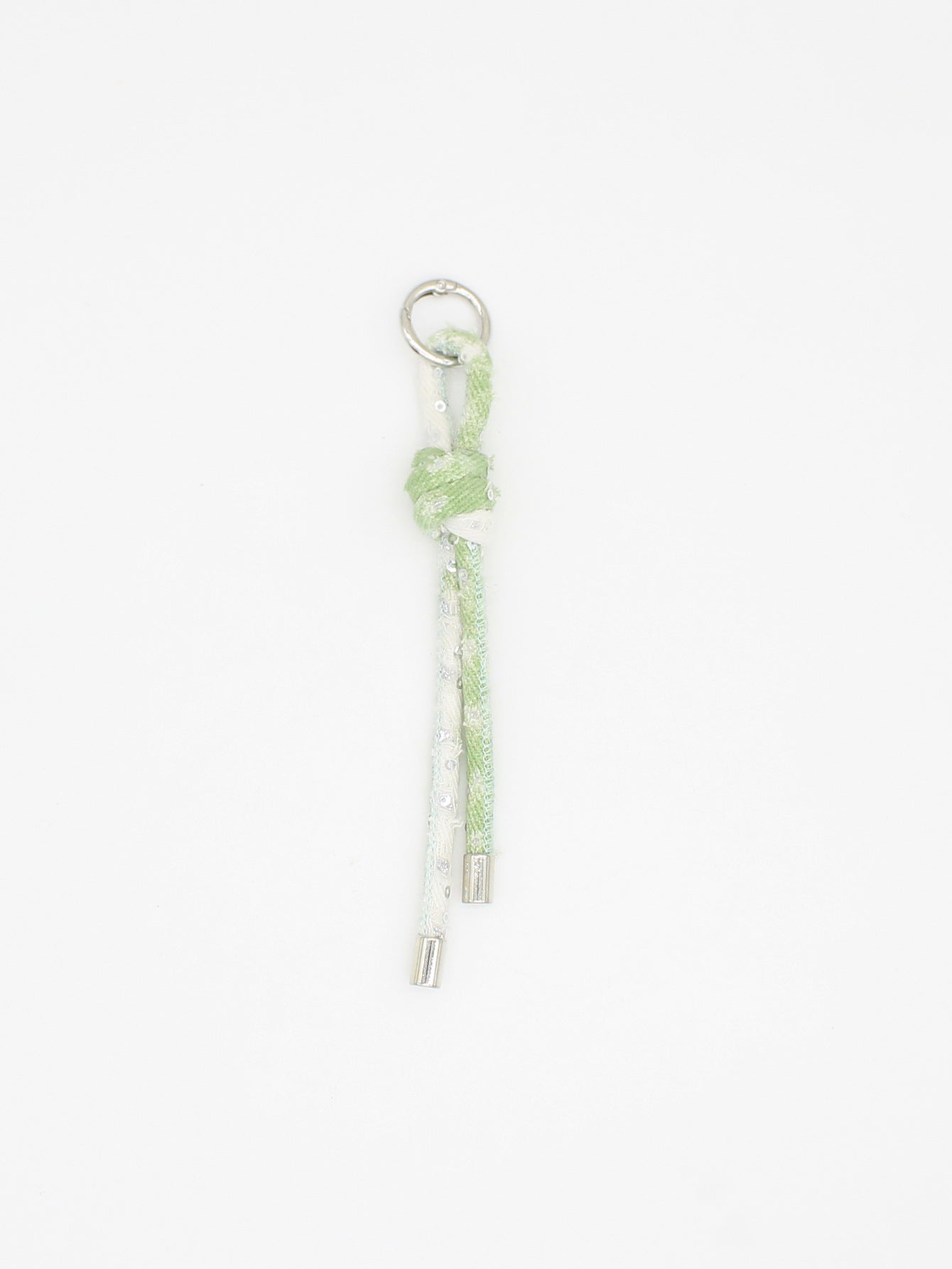 Wholesale Handmade Artificial Leather Bag Charm with Pearl Chain and Keychain,  Stylish Car Key Accessory