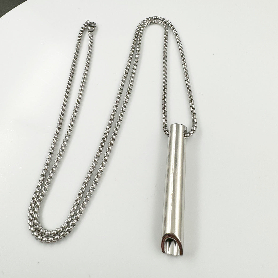 Wholesale Cold Wind Whistle Pendant Necklace – Fashion Jewelry Accessory,  Zinc Alloy,  Boutique Resale