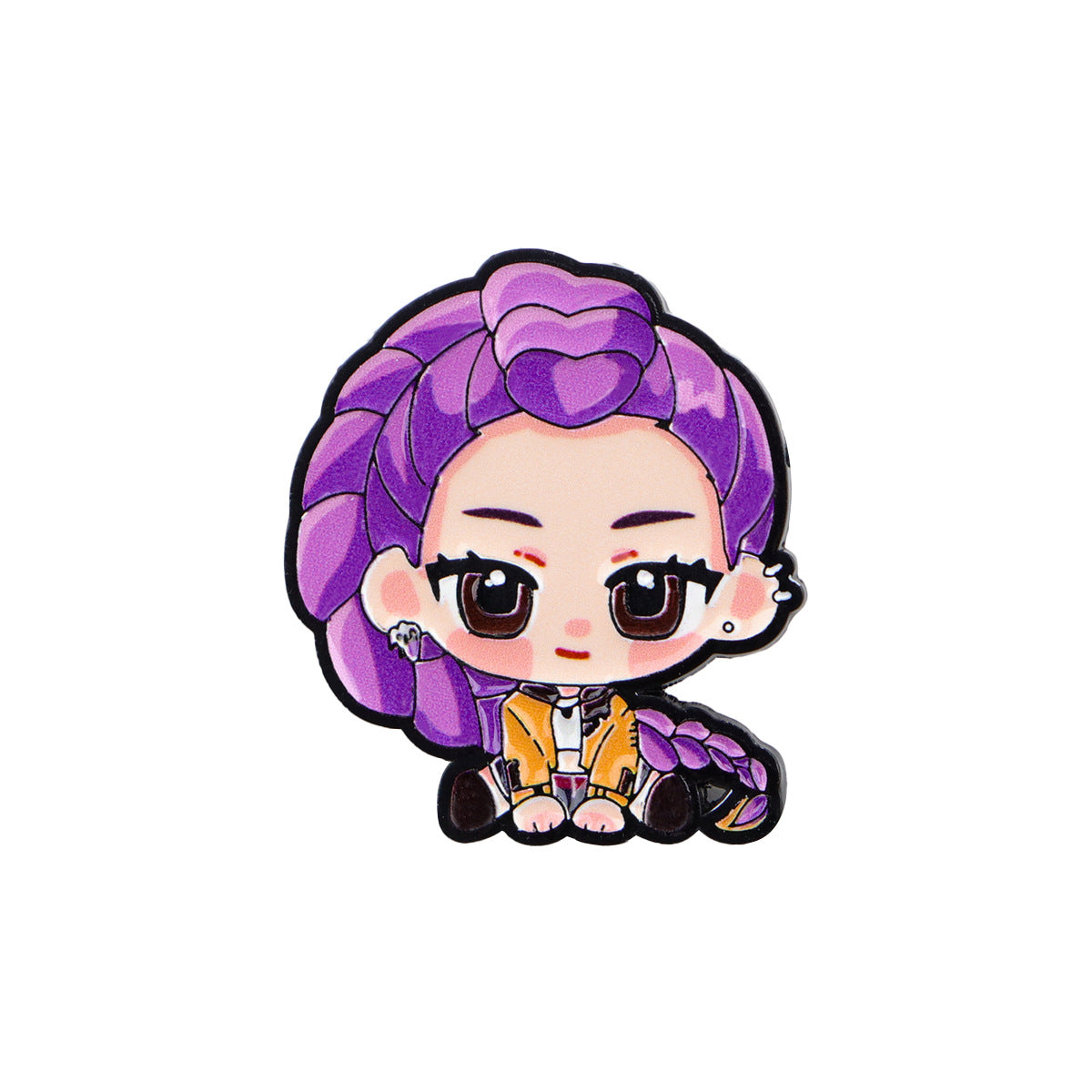 Wholesale Alloy KPOP anime character brooch badge