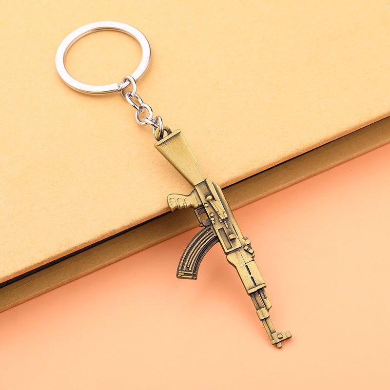 Wholesale Alloy Weapon Model Pendant Keychains