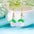Wholesale  color tulip flower earrings suit