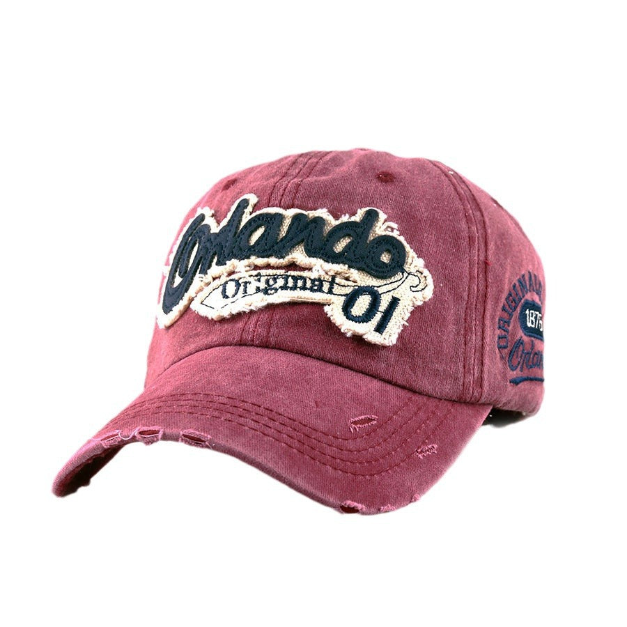 Wholesale Fashionable letter embroidered baseball cap