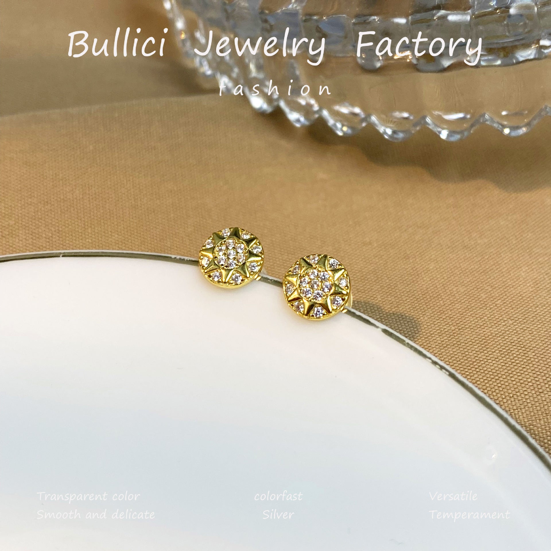 Wholesale  S925 Sterling Silver Luxury Earrings