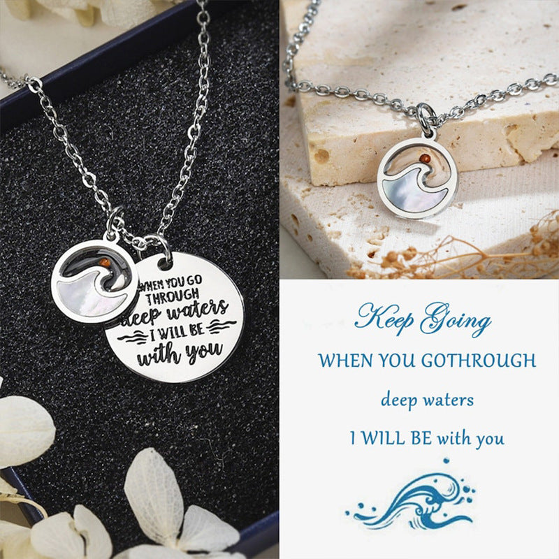 Wholesale Stainless steel Mustard Seed Pendant Necklace