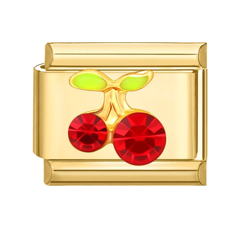 Wholesale Italian Charm Bracelet 9mm DIY Splicing Cute Creative Stainless Steel Composable Bracelet