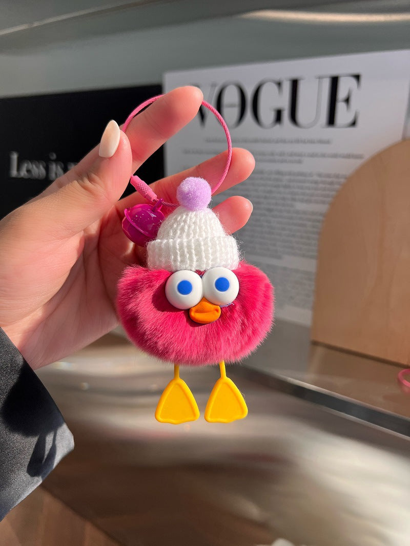 Wholesale Cute Plush Duck Keychains ACC-KC-Chengx004