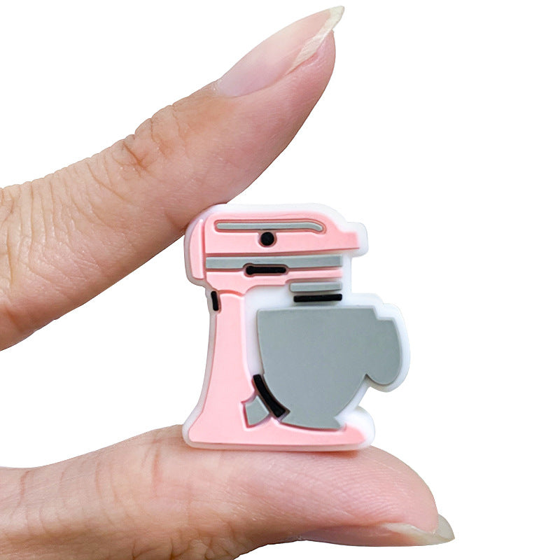 Wholesale 10pcs Blender Silicone Beads DIY Handmade Beaded Pen Accessories ACC-BDS-WDX050