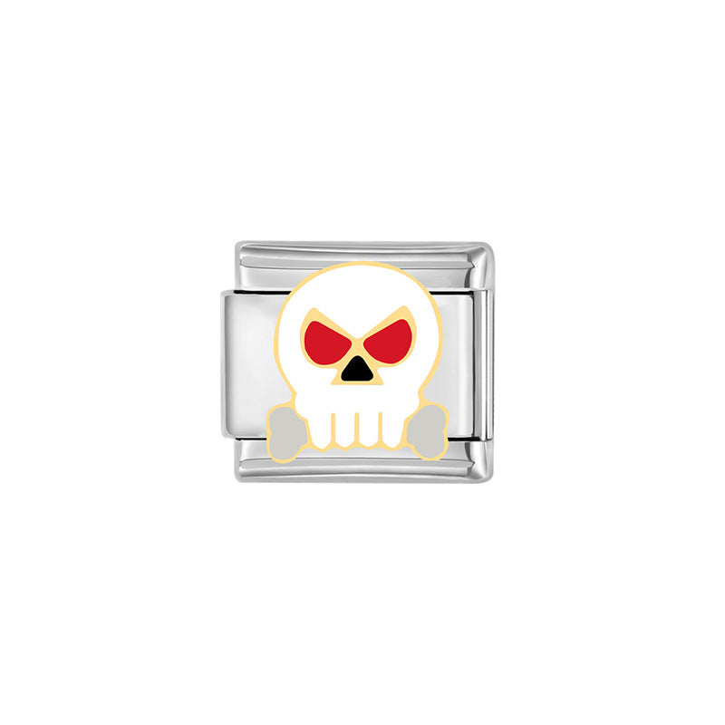 Wholesale Italian Charm Bracelet 9mm DIY Splicing Halloween Elements Stainless Steel Composable Bracelet