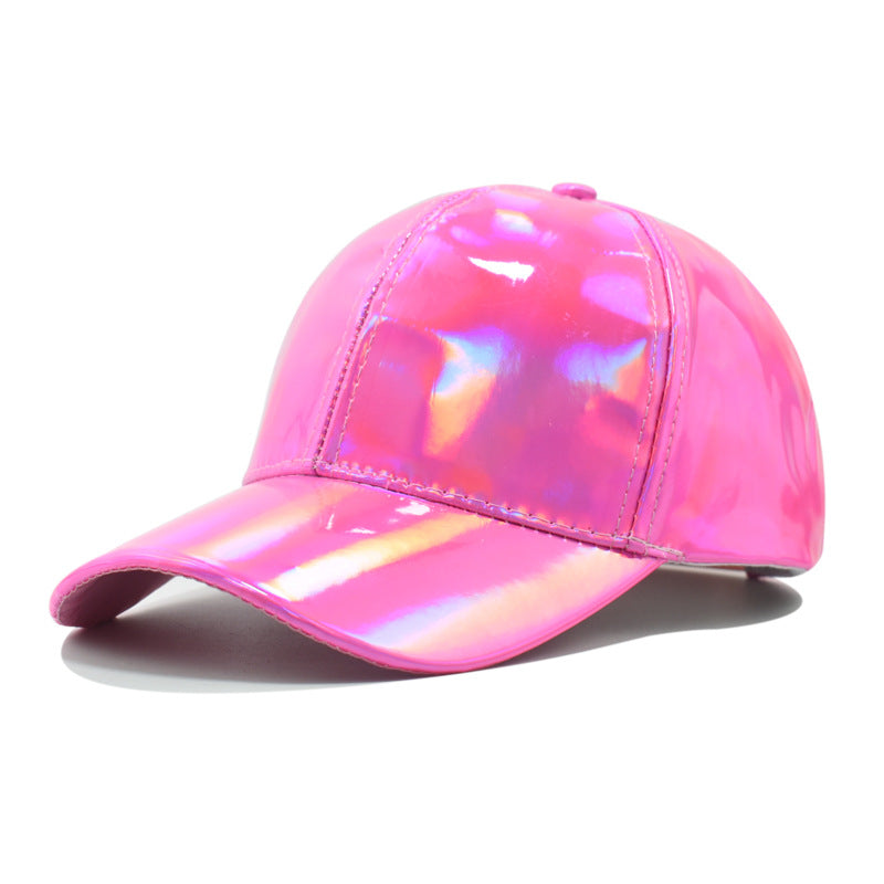 Wholesale PU Leather Hat Colorful Baseball Cap ACC-HT-Xiny009