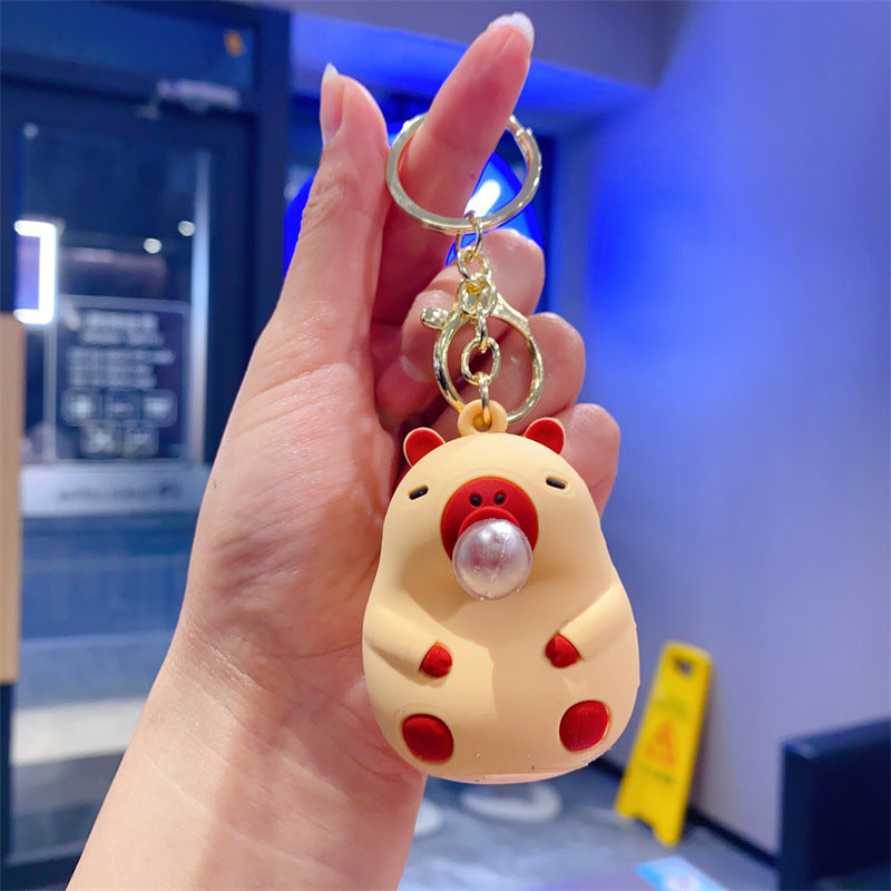Wholesale Cartoon Cute Silicone Keychain ACC-KC-Kelan011