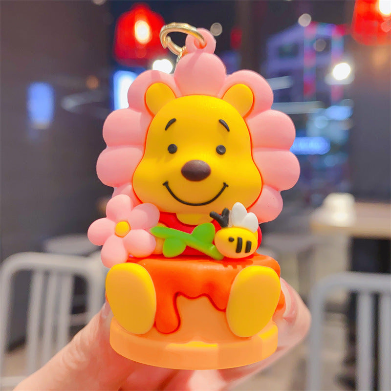 Wholesale Cartoon Cute Silicone Keychains ACC-KC-Kelan015