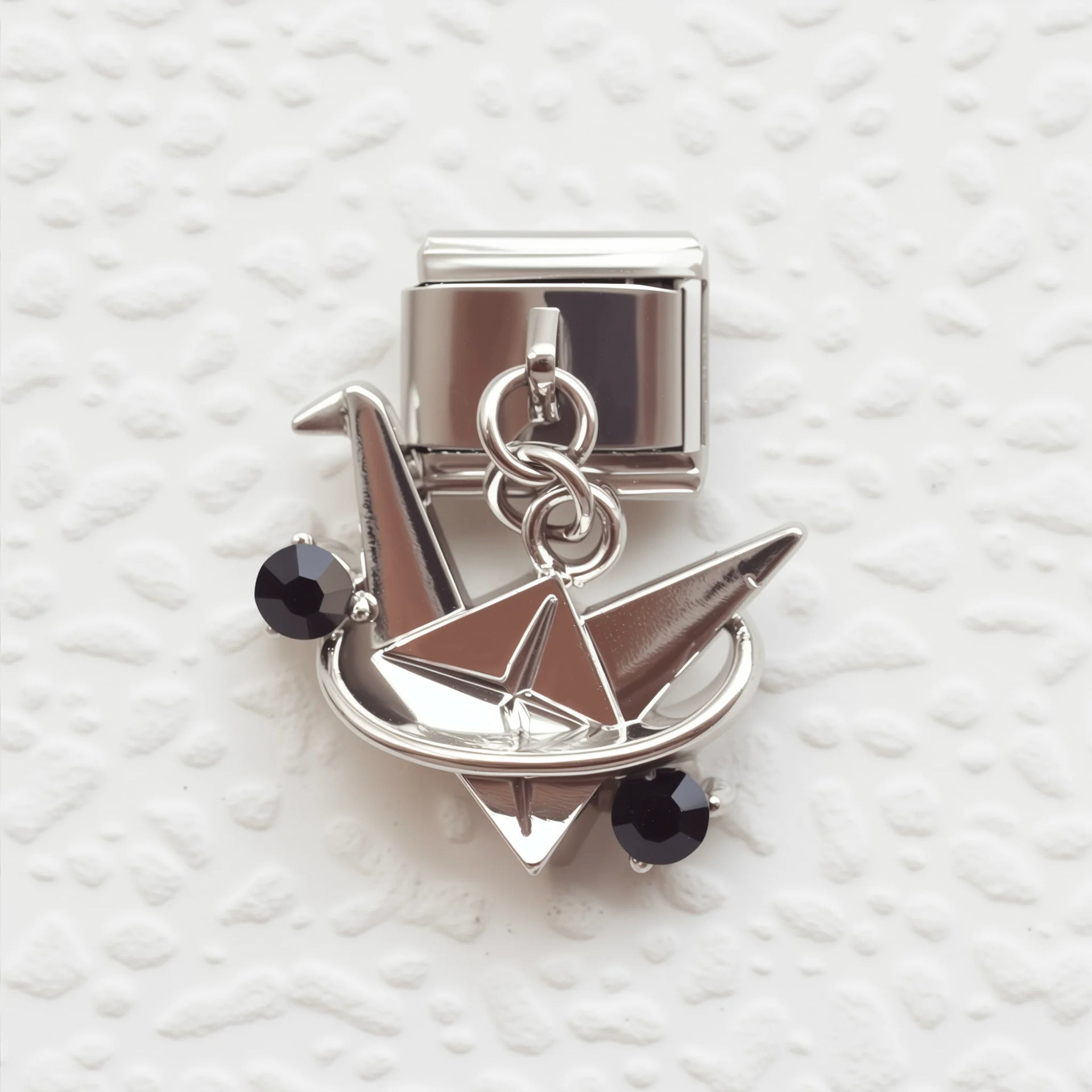 Wholesale 5pcs/pack Job and Career Italian Charms Single Section Creative Stainless Steel Composable Bracelet