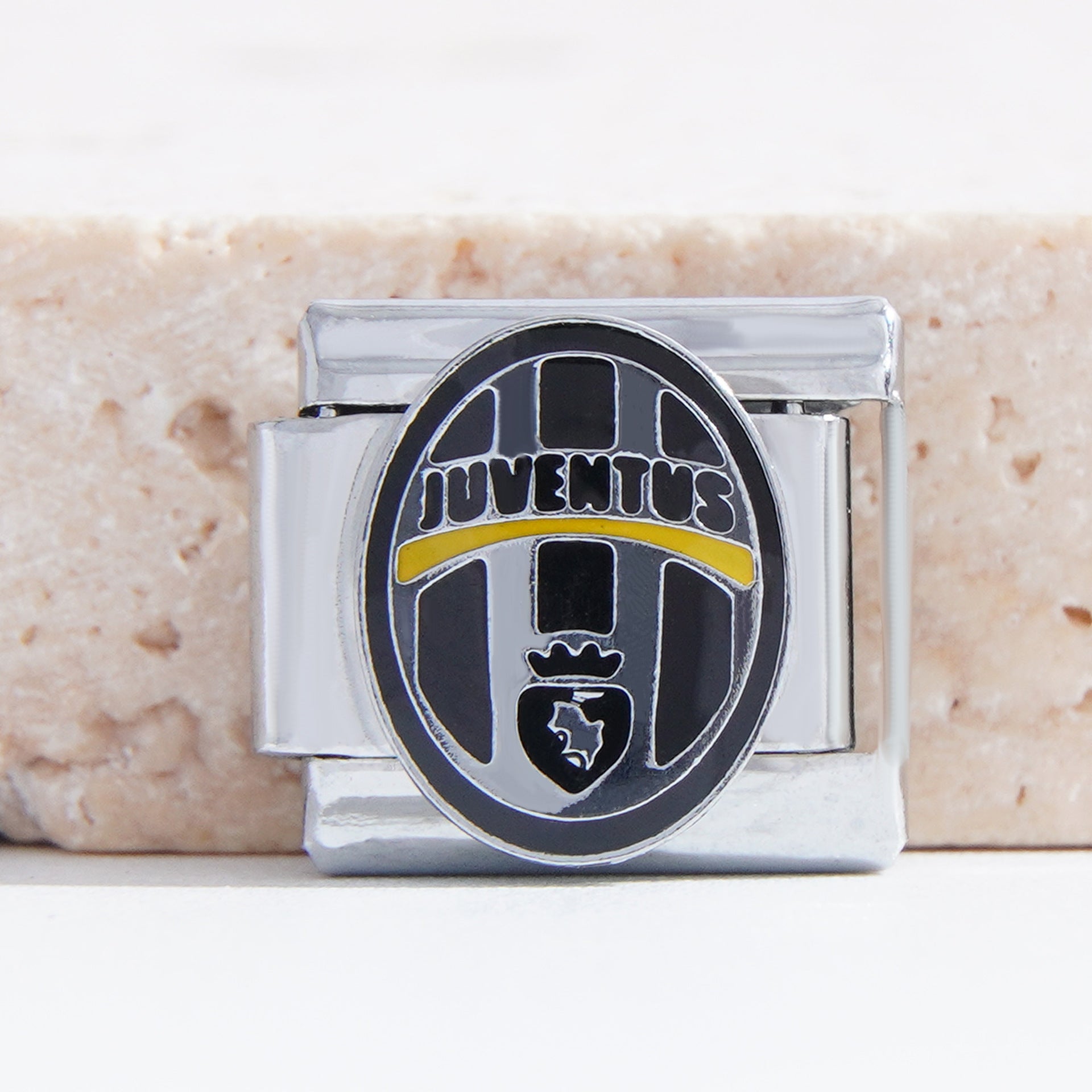 Wholesale Italian Charm Bracelet 9mm DIY Splicing Basketball Series Stainless Steel Composable Bracelet