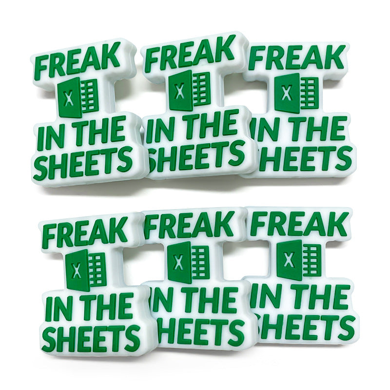 Wholesale 10pcs Cartoon Table Beads DIY Bead Accessories ACC-BDS-WDX127