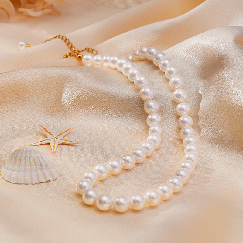 Wholesale Pearl Necklace Clavicle Collar ACC-NE-Meihun001