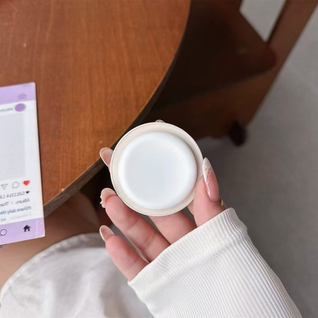 Wholesale Frosted Round Silicone Cap Pure Color Candy phone stand