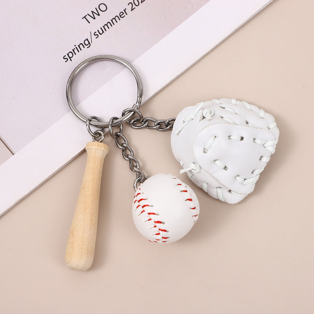 Wholesale  Creative Baseball Keychain