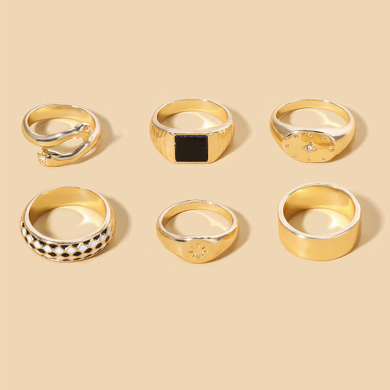 Wholesale Gold Plated Alloy Ring suit
