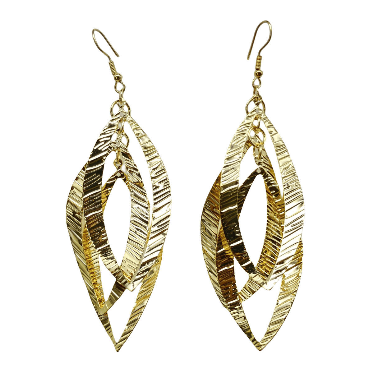 Wholesale Metal Electroplated Earrings Statemente Earrings ACC-ES-FX071