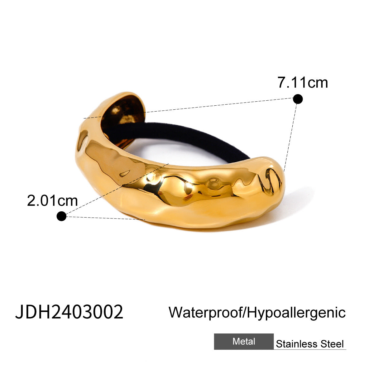 Wholesale stainless steel hair rope and hair band