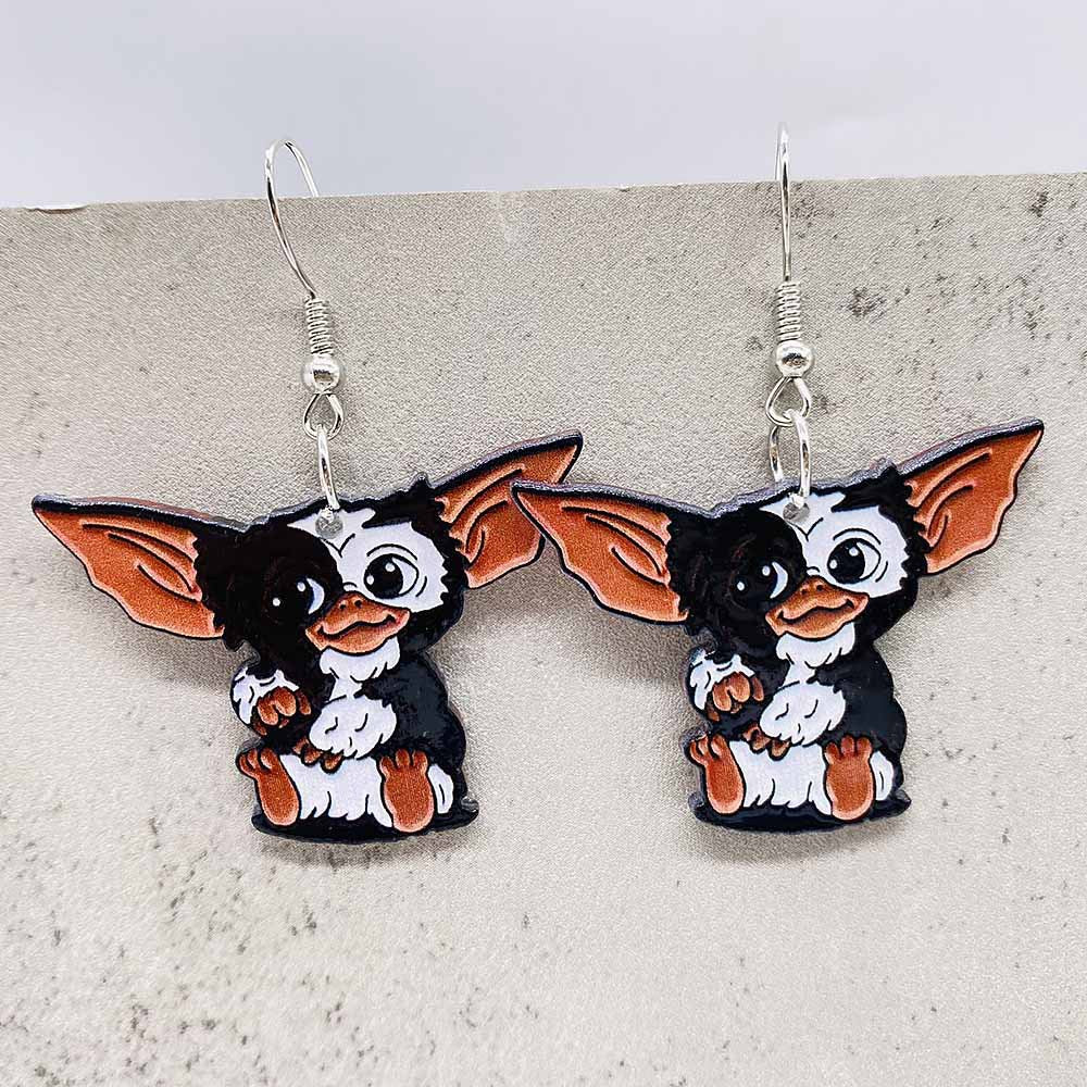Wholesale Cartoon Animal Cute Cat Acrylic Earrings