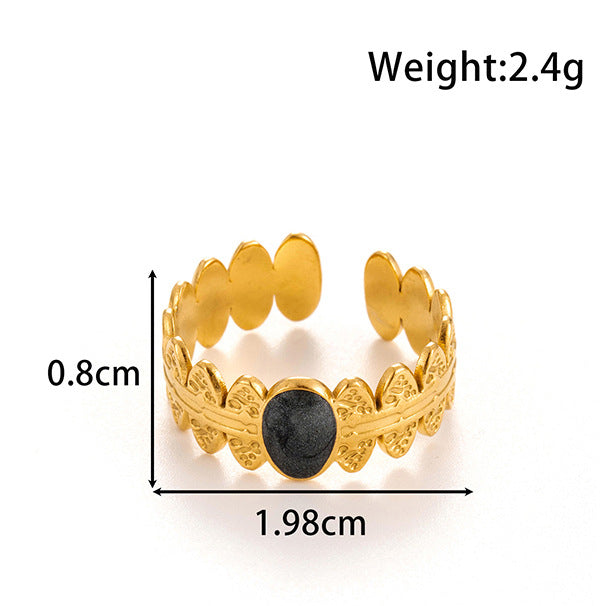 Wholesale Titanium Steel Luxury Ring