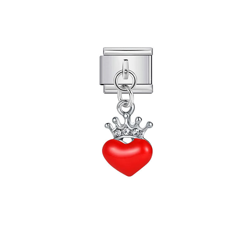 Wholesale Cartoon Mechanical Module Pendant - Stainless Steel DIY Fashion Accessory for Gift or Boutique Resale