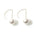 Wholesale  freshwater pearl fish hook handmade earrings