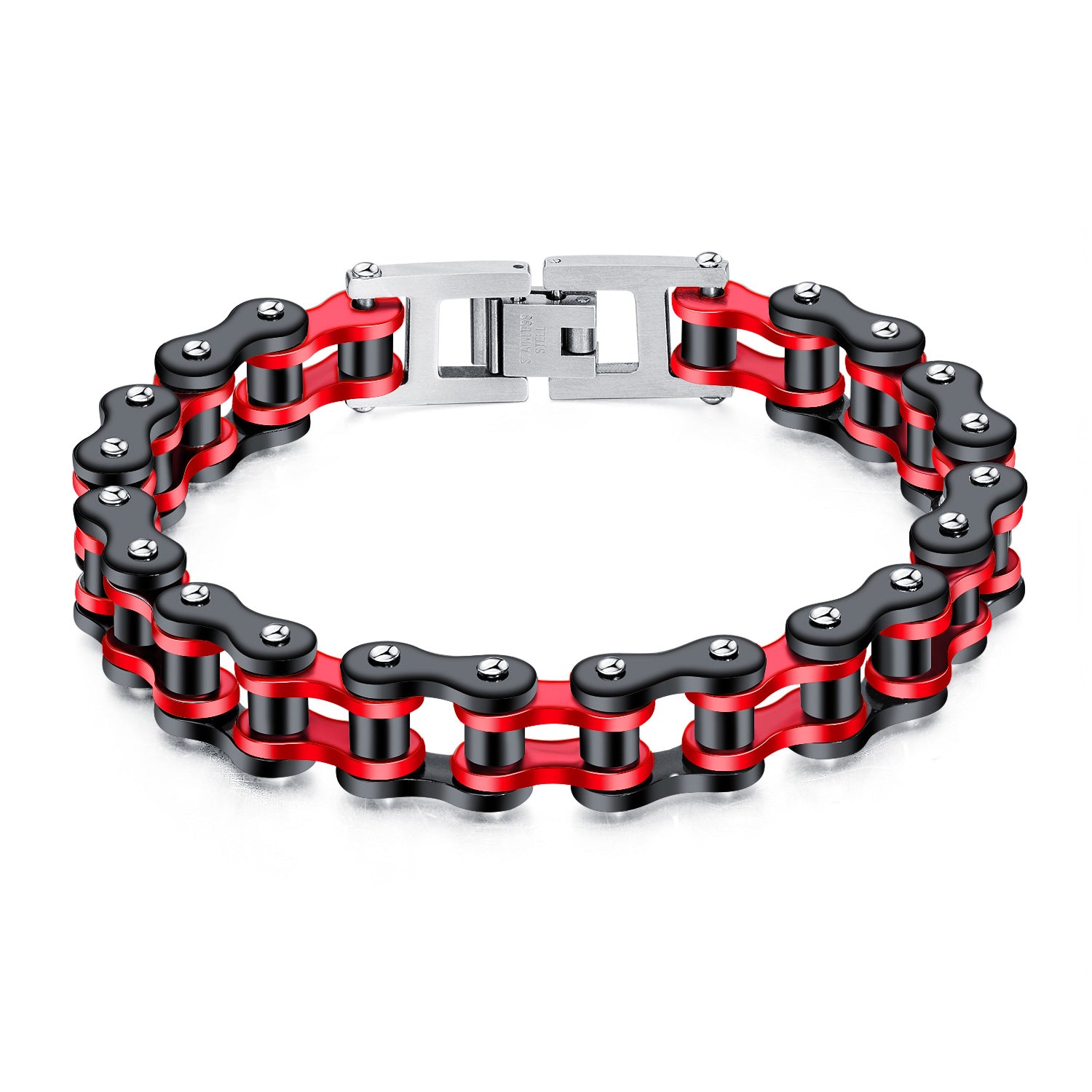 Wholesale  titanium steel  retro bicycle  chain  men's bracelet