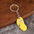 Wholesale Creative Mini Metal Slippers Keychain