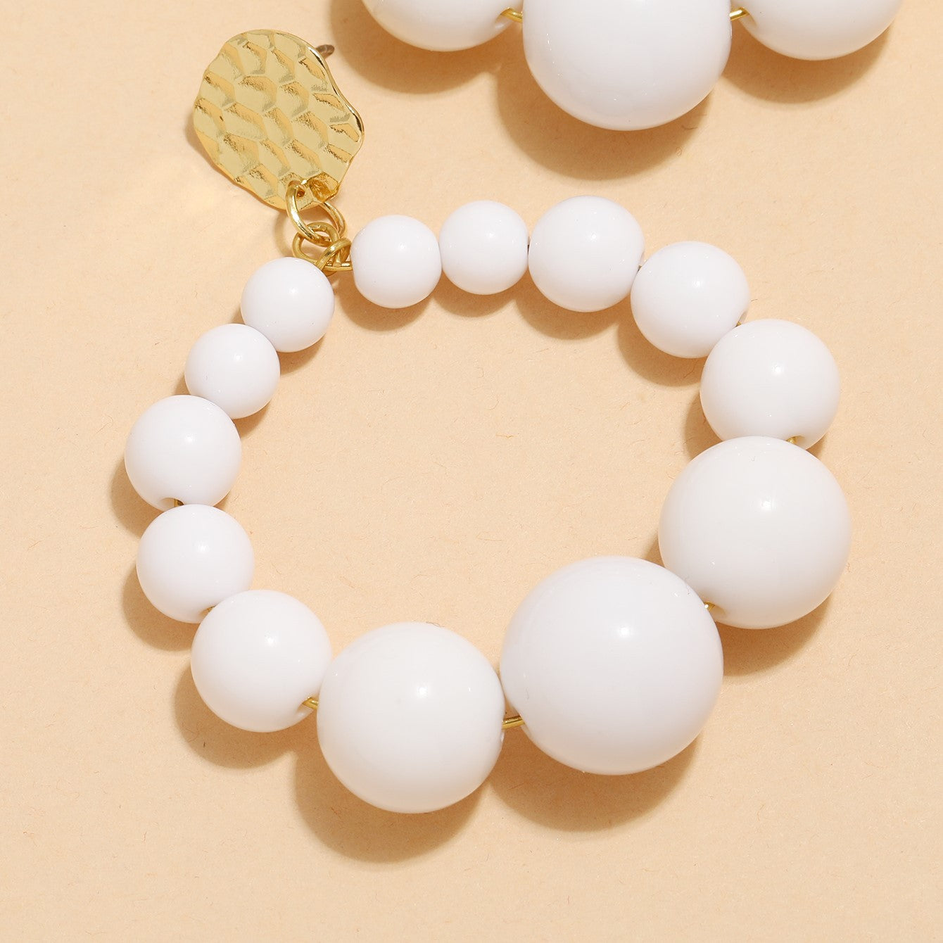 Wholesale Exaggerated Round Bead Earrings Bohemian Earrings ACC-ES-Qunq005