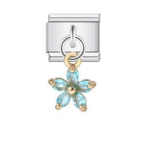 Wholesale Italian Module Bracelet Single Shell Pearl Titanium Steel Strap  Charms