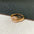 Wholesale Rose gold ring with diamond and copper coin ring
