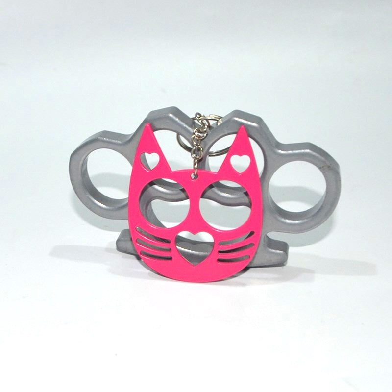 Wholesale Candy Color Cute Kitten Keychain ACC-KC-KaBiao014