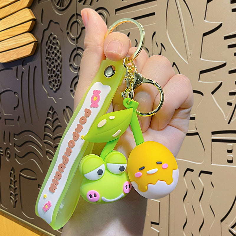 Wholesale Cartoon Cute Silicone Keychain ACCVIP-KC-Tangh001