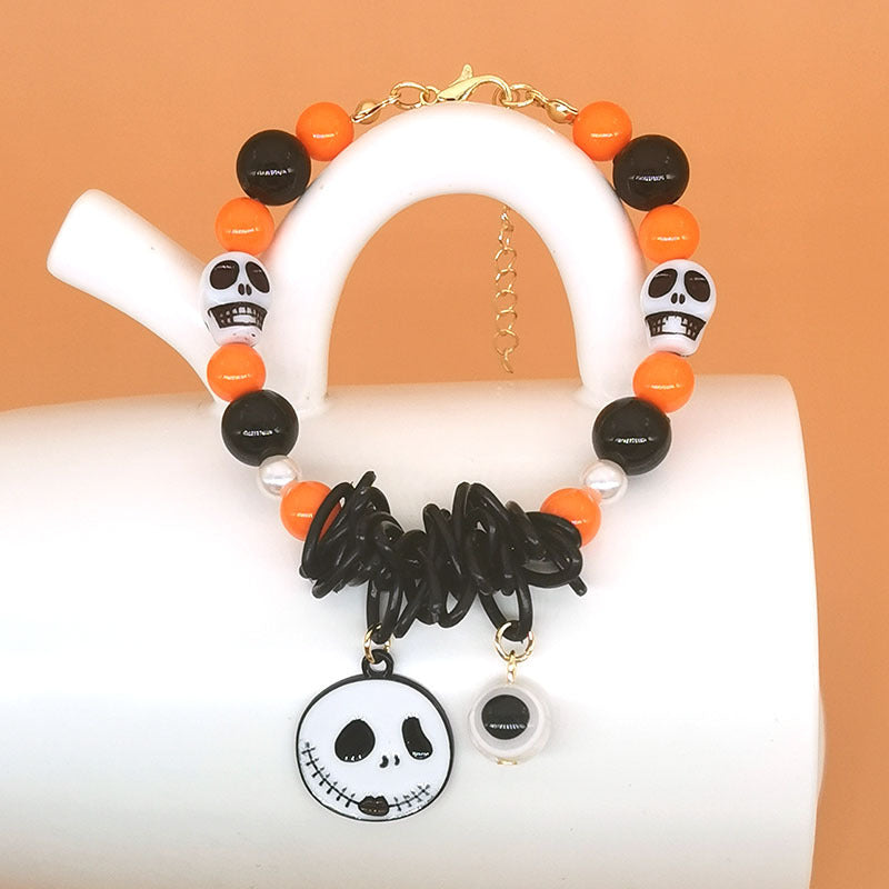 Wholesale Halloween Pumpkin Ghost Cat Zombie Skull Bracelet ACC-BT-Haol004