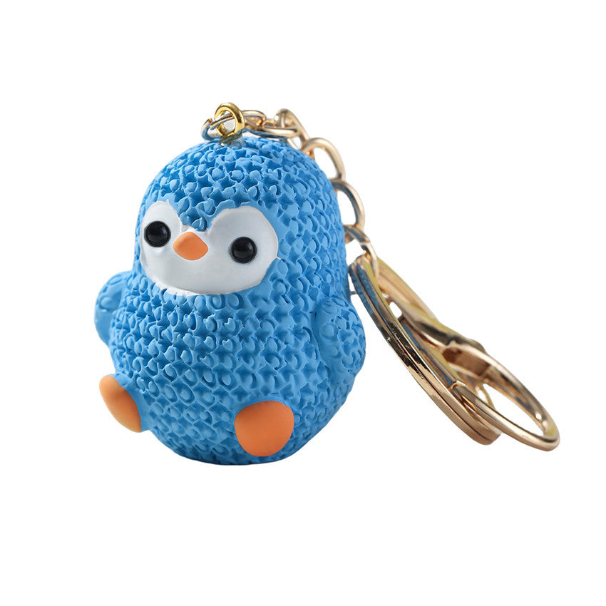 Wholesale Cartoon Resin Penguin Keychain Cute Keychain ACC-KC-RongR035