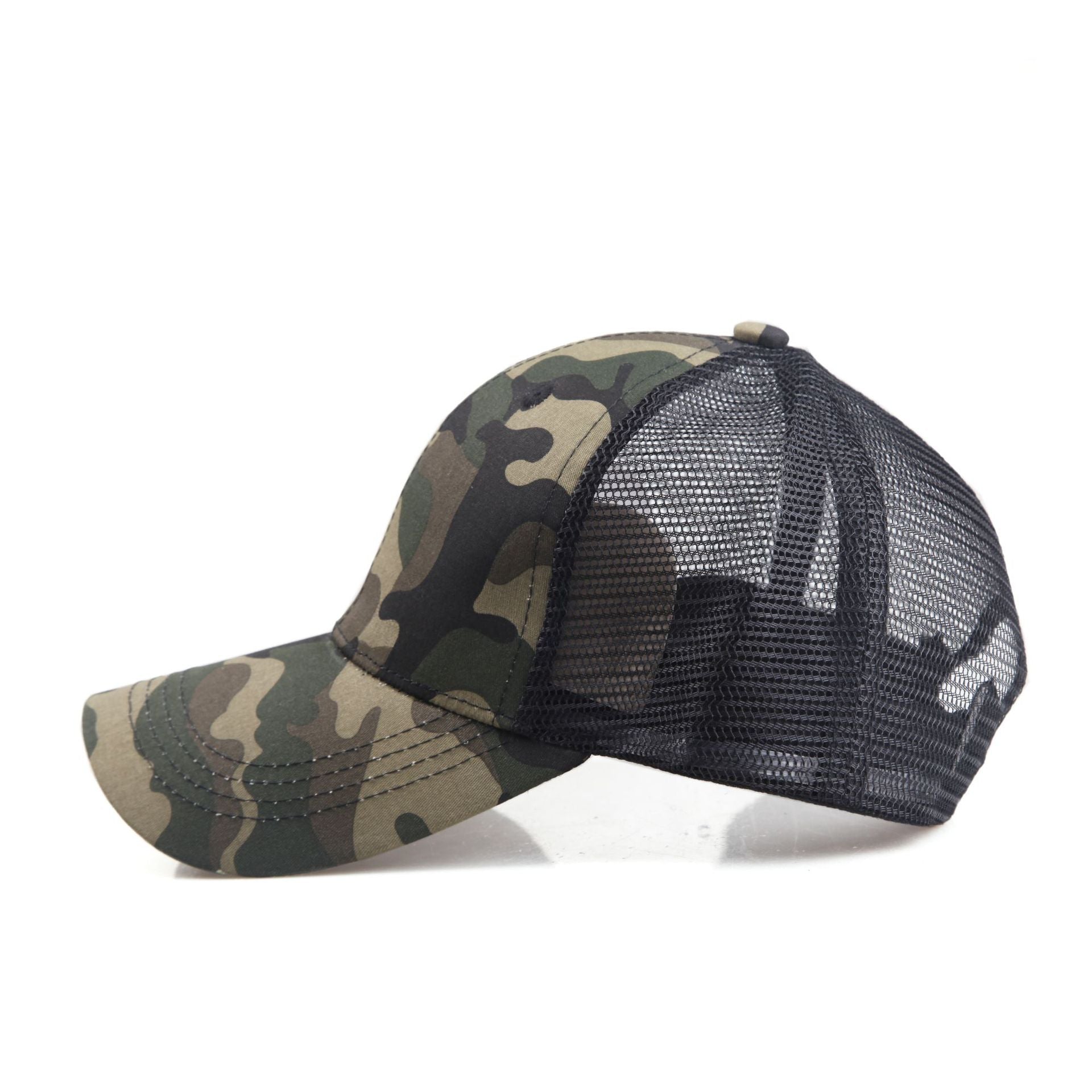 Wholesale Military Style Mesh Baseball Cap