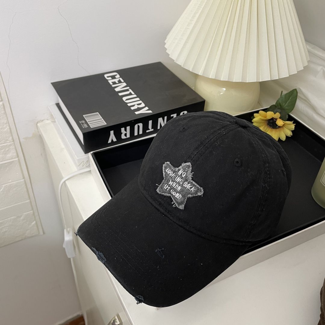 Wholesale  Retro five-pointed star baseball cap