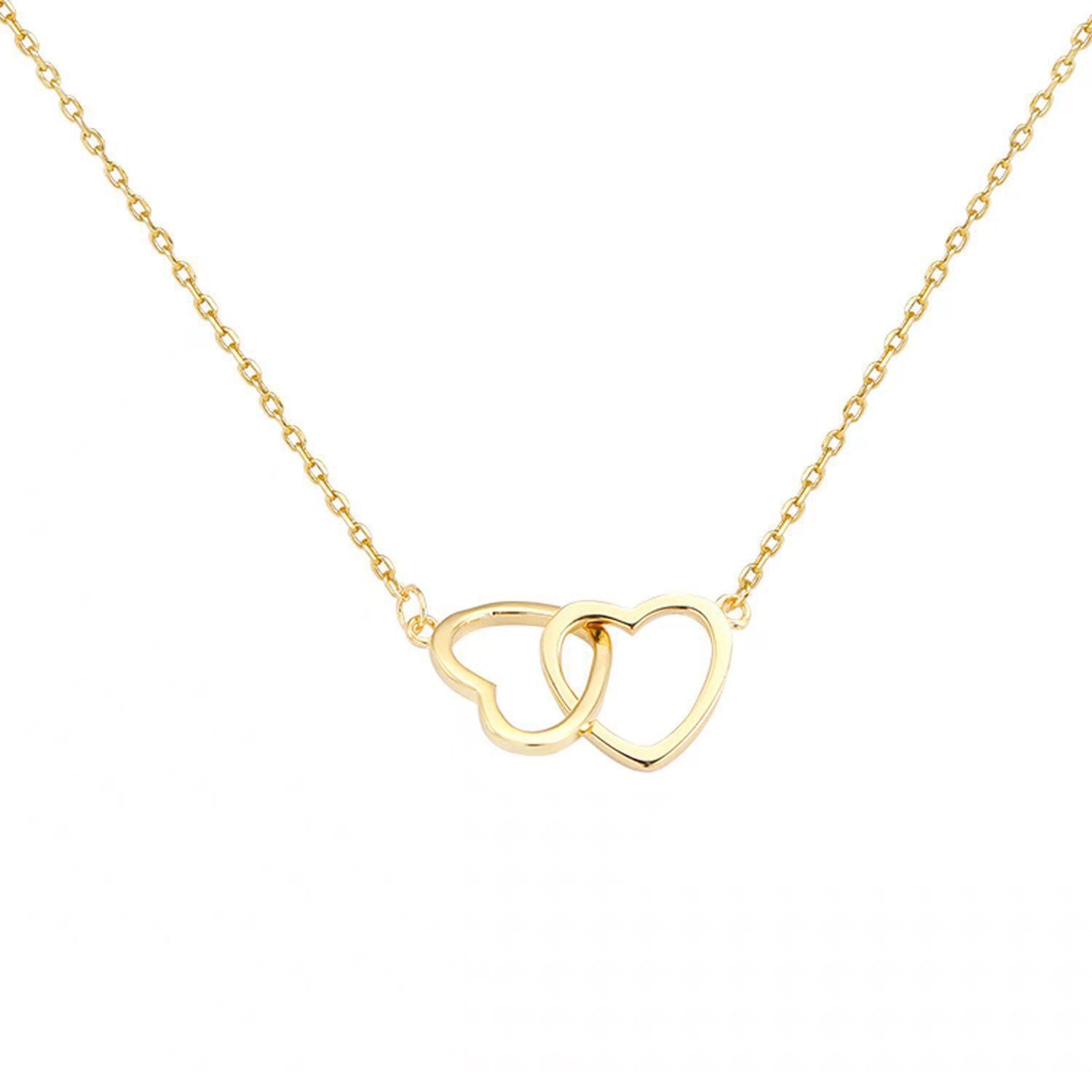 Wholesale Alloy Love Heart Necklace