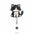 Wholesale Cute Pet Series Acrylic Retractable Rotating Badge Keychain