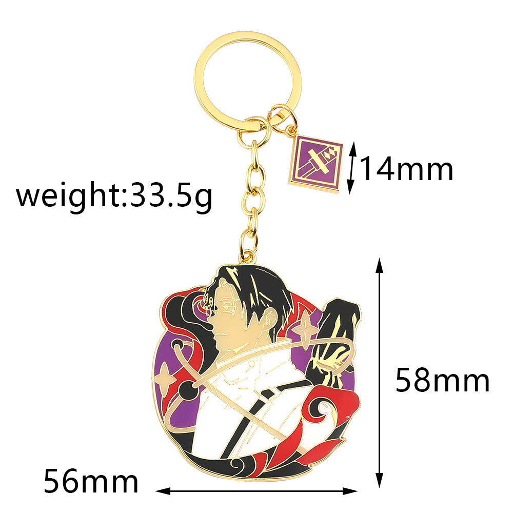 Wholesale Metal Cartoon Anime Keychain ACC-KC-Boshuo004