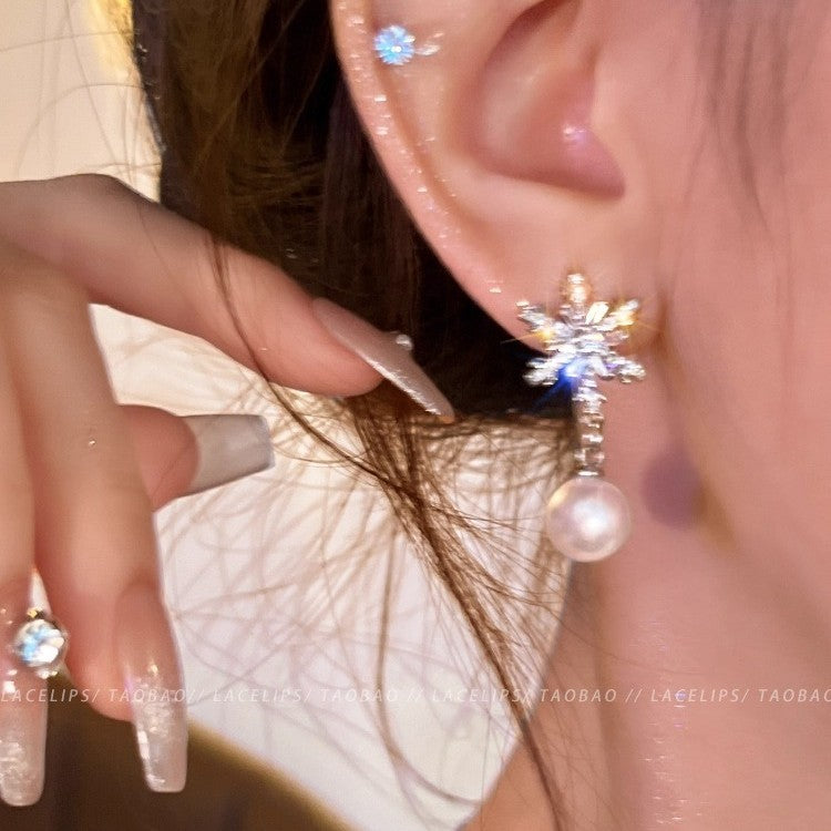 Wholesale Christmas Snowflake Earrings