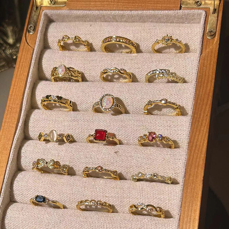 Wholesale Vintage 18k Gold Open Ring ACC-RS-YaoFeng003