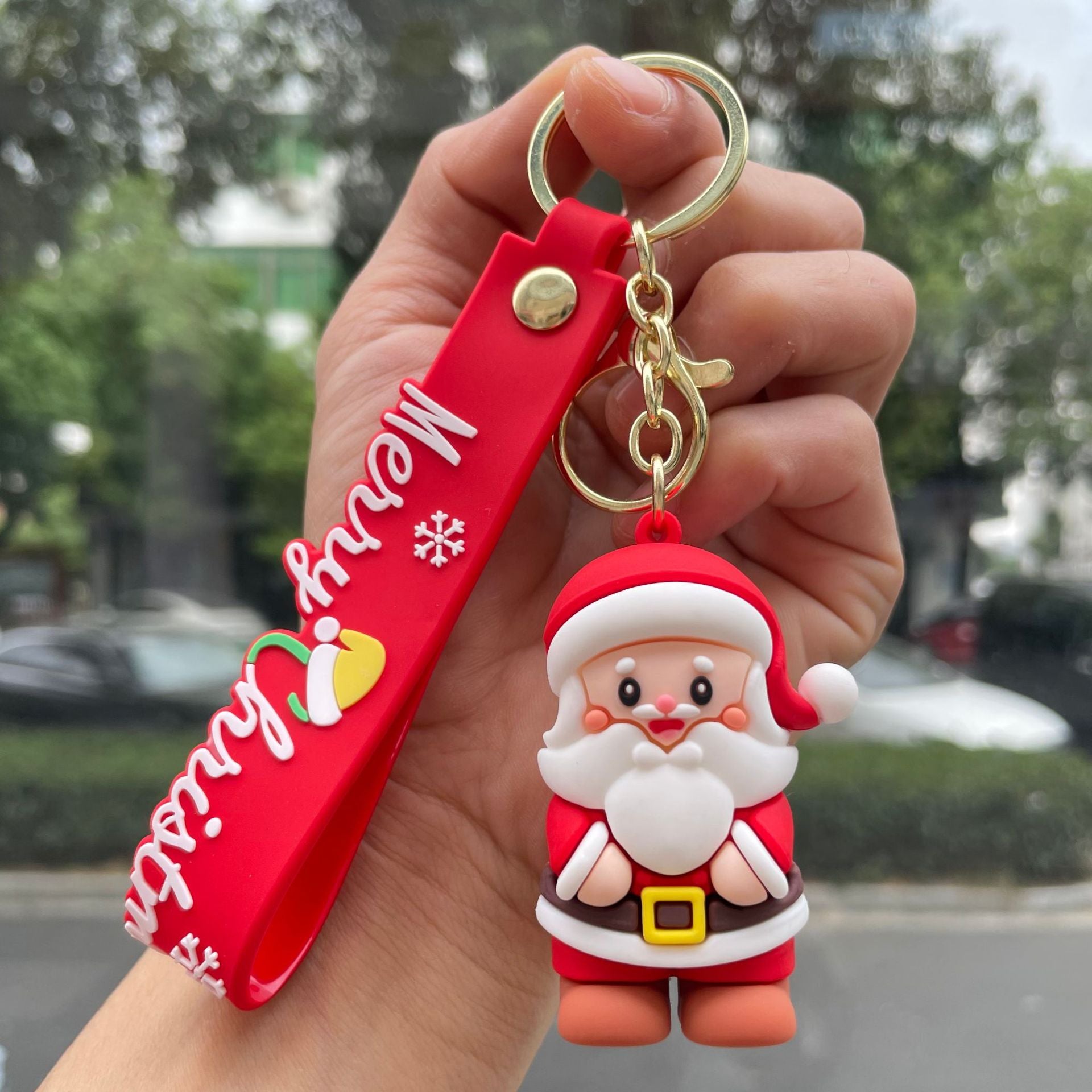 Wholesale  Christmas snowman Keychains
