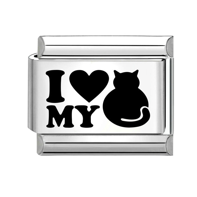 Wholesale Creative DIY Modular Bracelet with Animal and Heart Motifs Fashion Accessory Gift
