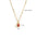 Wholesale 316L Titanium Steel Light Luxury Necklace Natural Stone Shell Fashion 14K Gold Necklace
